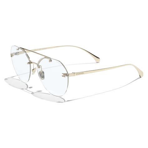 chanel glasses oxford|Pilot Blue Light Glasses Titanium Light Gold .